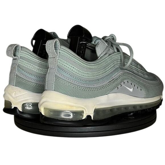 Womens Nike Air Max 97 AQ4137-300 Synthetic Athletic Running Shoes Size 10 Green - Picture 4 of 6